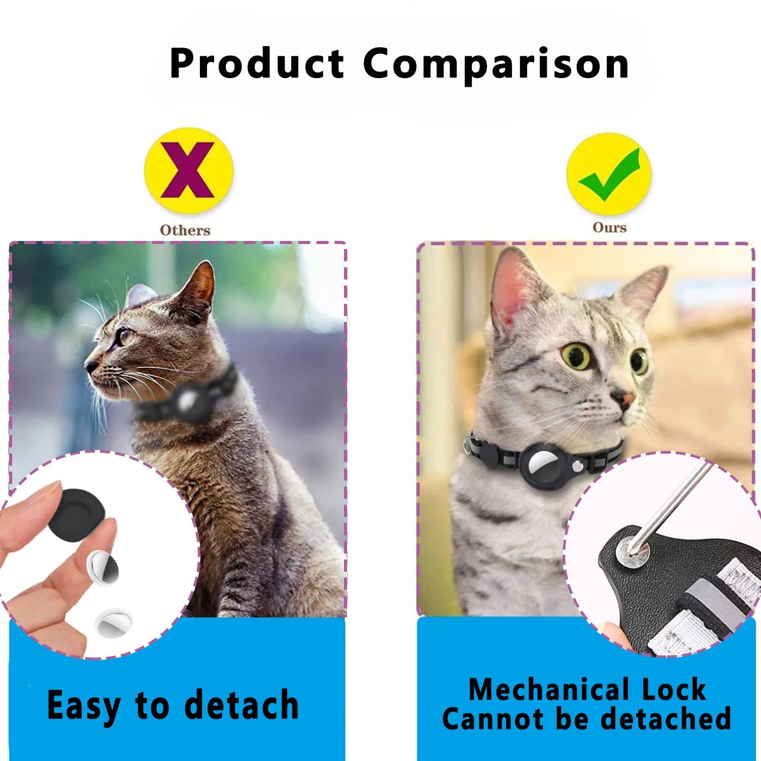 Cat Air tag Collar 