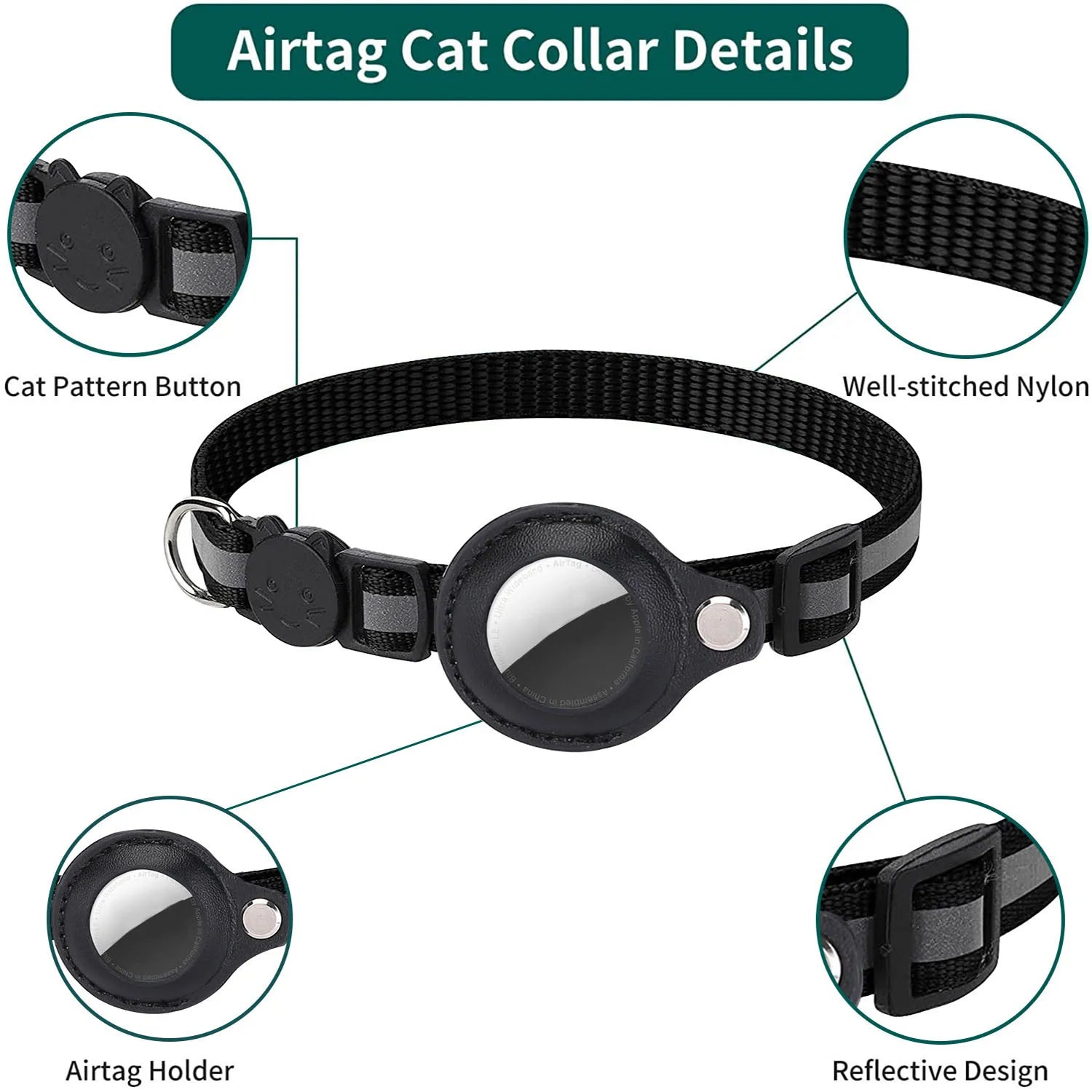 Cat Air tag Collar 