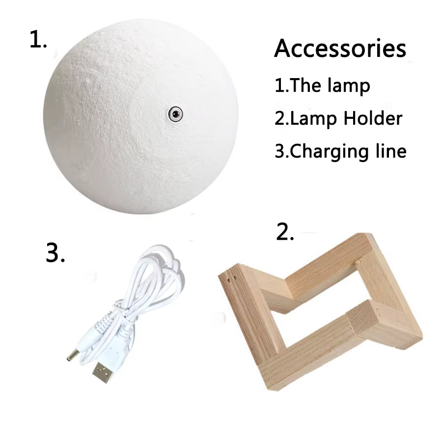 Luna Sphere Touch Lamp